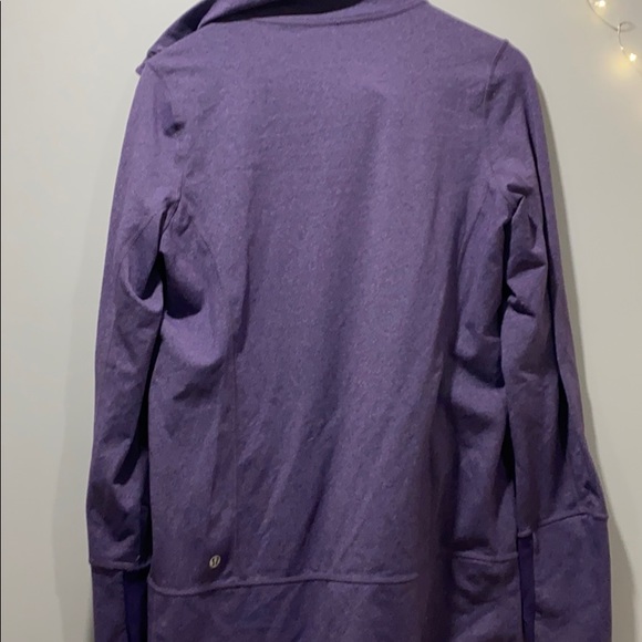Lululemon Purple zipup. - Picture 3 of 6
